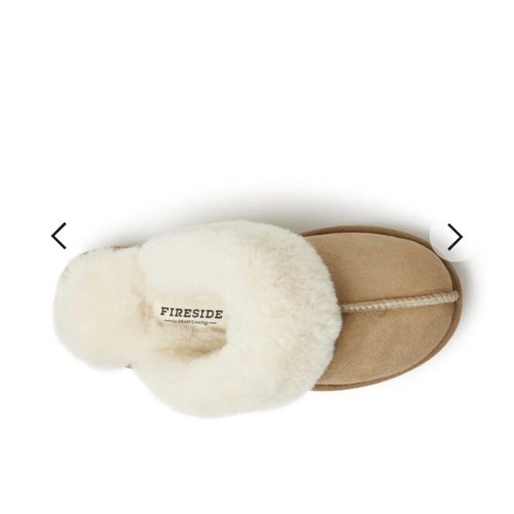 ⭐️NEW⭐️ Fireside by Dearform "Sydney" Shearling Slippers - Picture 3 of 10